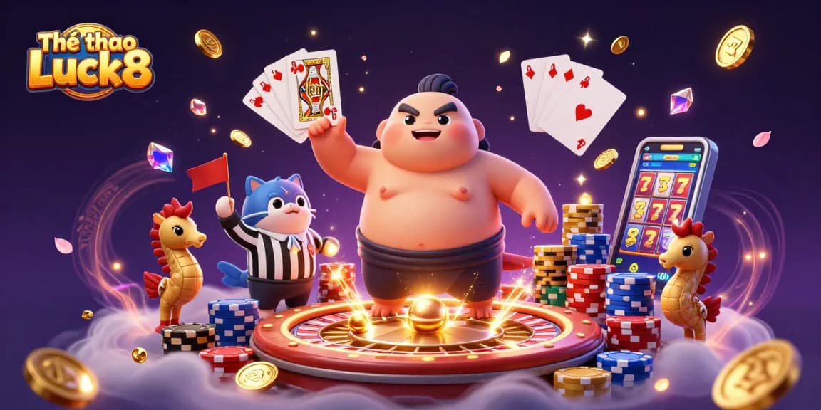 Experience thrilling sports betting action with Thể thao Luck8 as explosive excitement fills the scene.