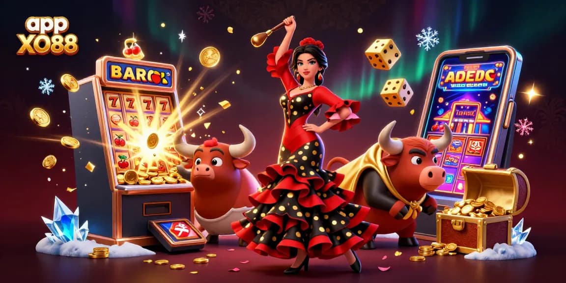 Experience app XO88 for thrilling gambling action with dramatic casino elements and vibrant characters.