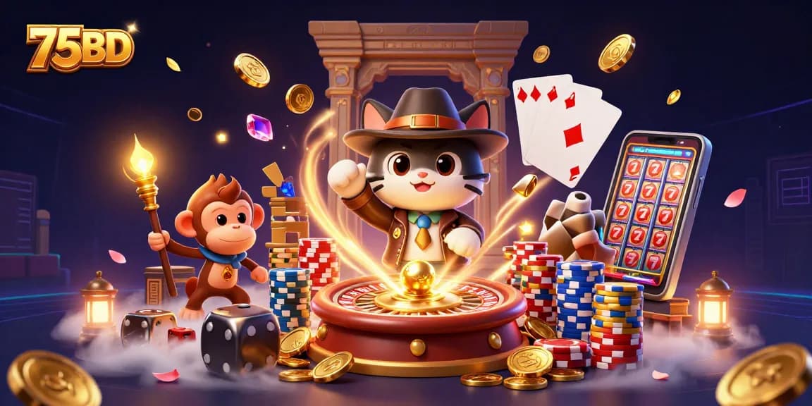 Experience high-stakes play at 75BD with vibrant casino adventures featuring exciting slots and games.