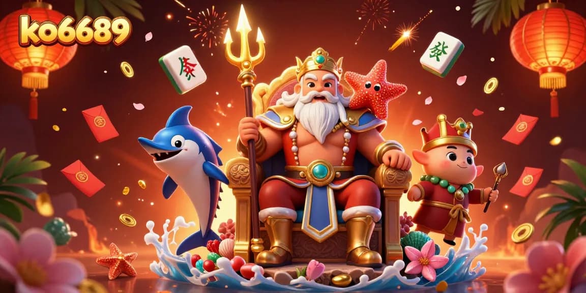 Engage in vibrant gaming action at ko6689, featuring dynamic casino elements and characters.