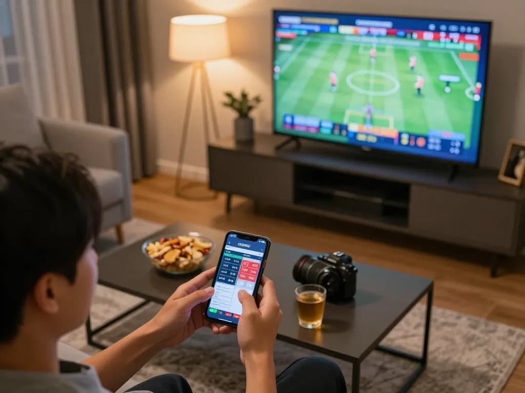 Placing strategic bets on GG88 COM sports app while enjoying a cozy home atmosphere