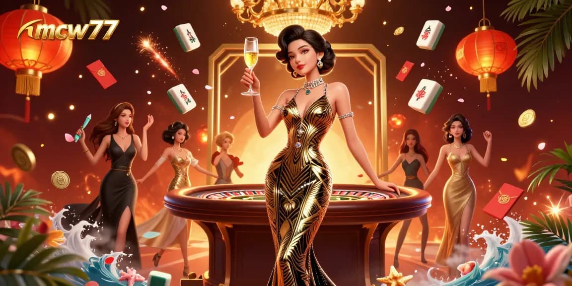 Experience the excitement of mcw77 with stunning gaming visuals and vibrant design elements.