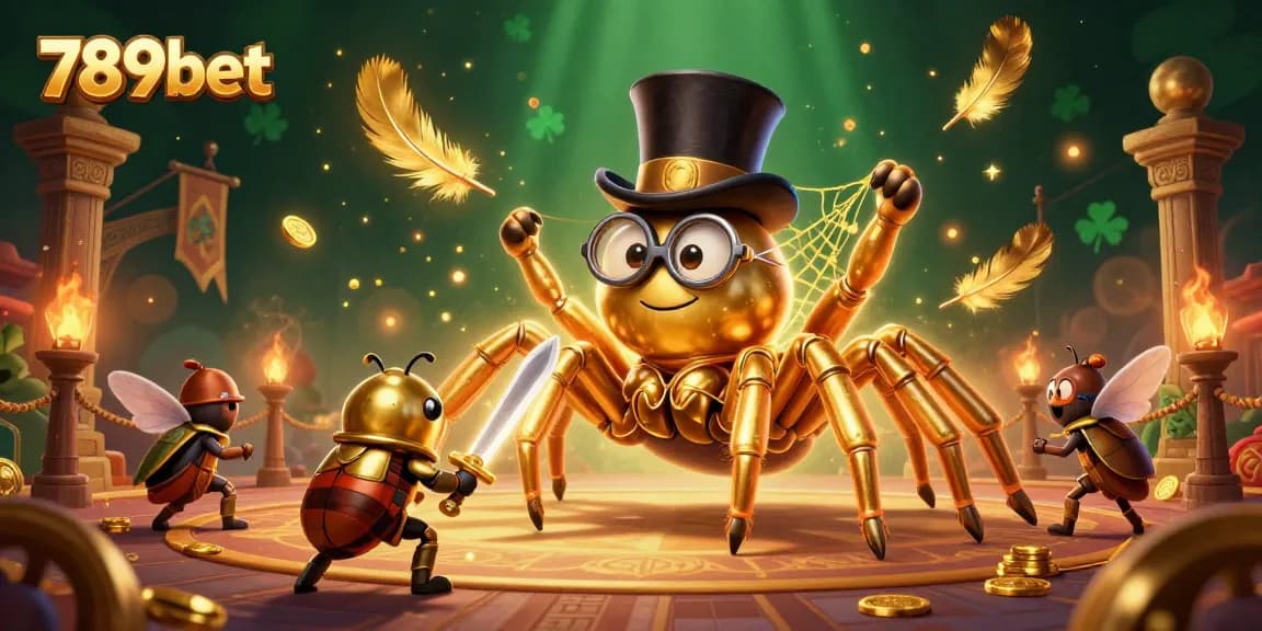 Engage with 789bet's thrilling casino adventure featuring fantastical characters in a vibrant setting.