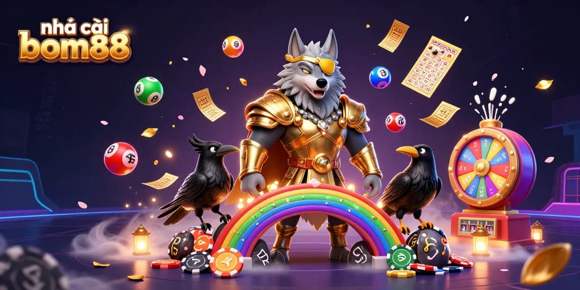 Experience thrilling action at nhà cái bom88 with a vibrant fusion of casino games and dynamic characters.