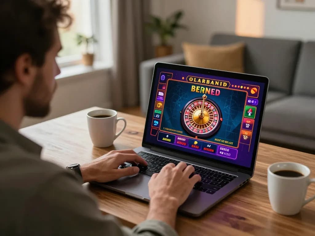 Player enjoying live dealer games on 27G online casino platform from home setting