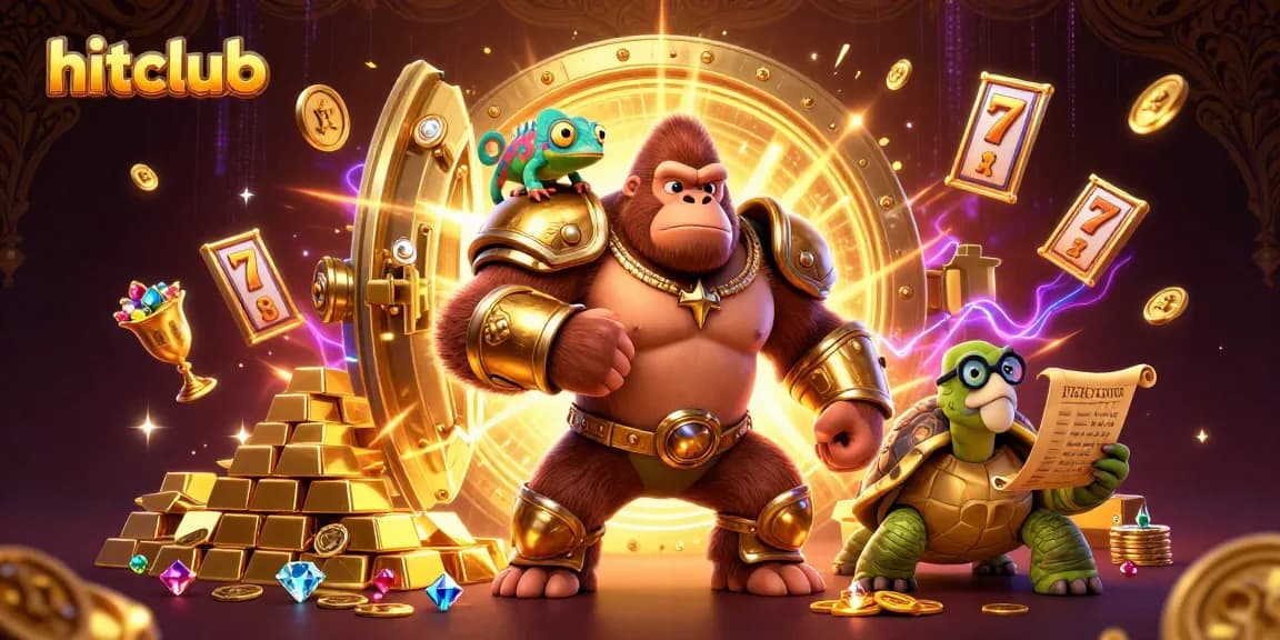 Engage with hitclub's dynamic slot game experience featuring vibrant treasures and energetic characters.