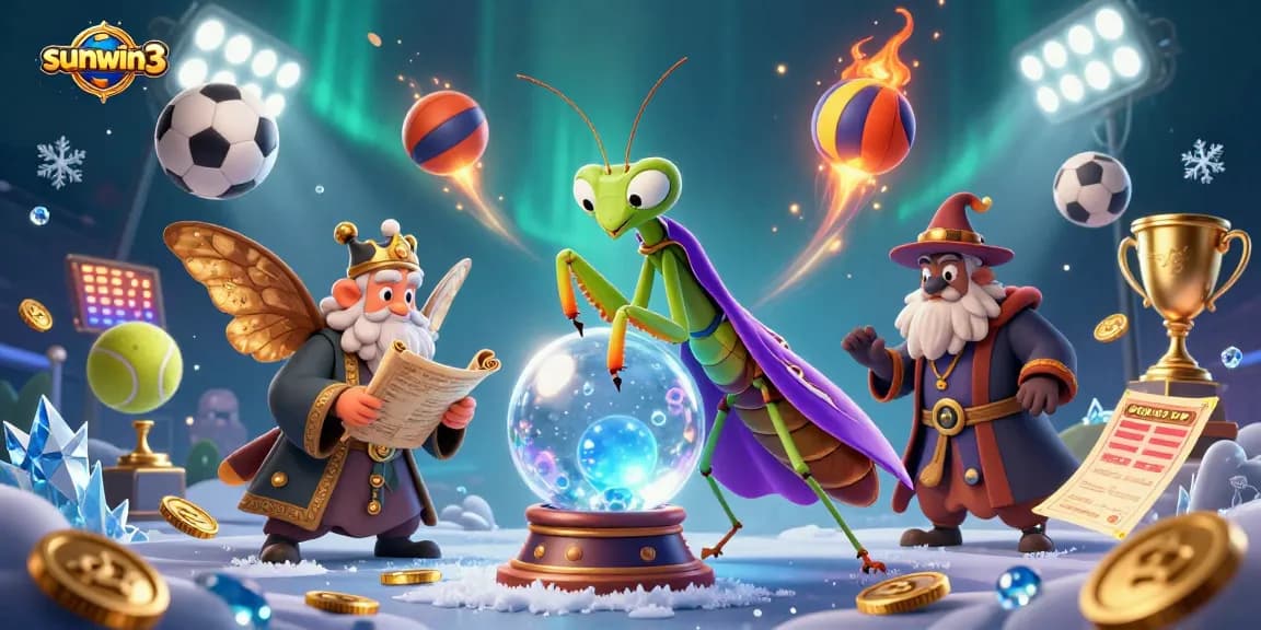 Engage with top strategies at sunwin3 in an exciting 3D gambling scene featuring vibrant elements