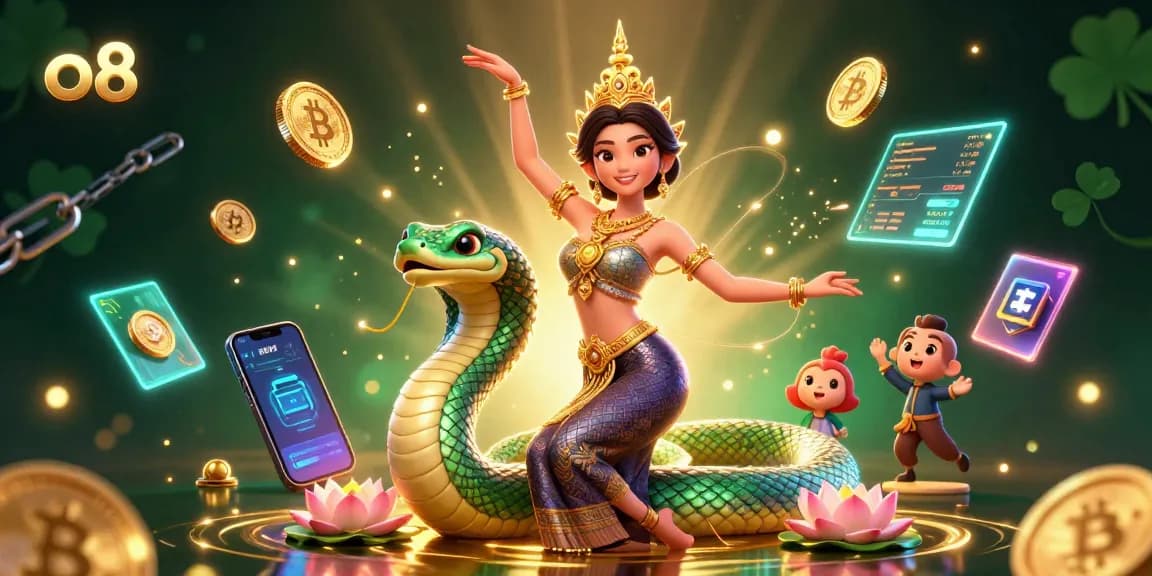 Engage with exciting gaming action at o8 in a vibrant 3D casino scene.