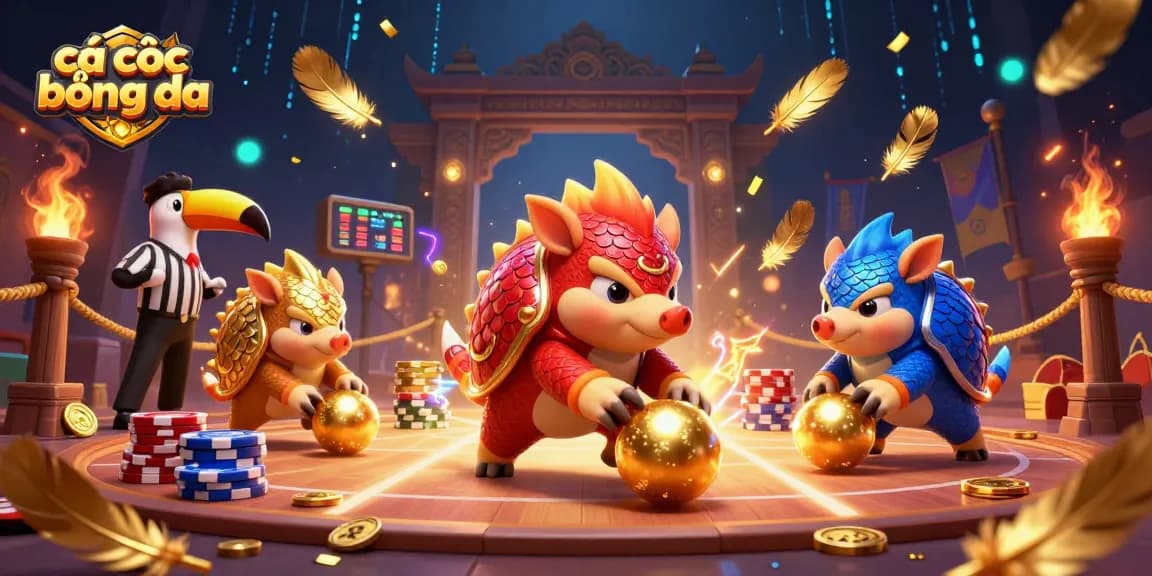 Experience cá cược bóng đá excitement with dynamic pangolins and vibrant betting elements