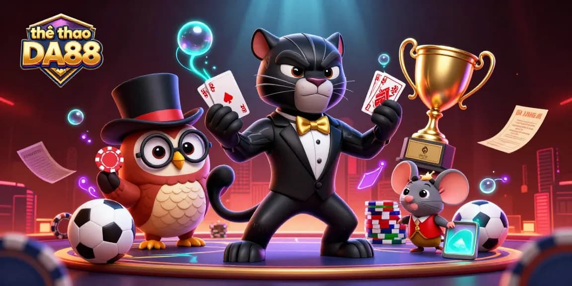 Experience thrilling action with thể thao DA88 as the stylish panther exceeds expectations in sports betting.