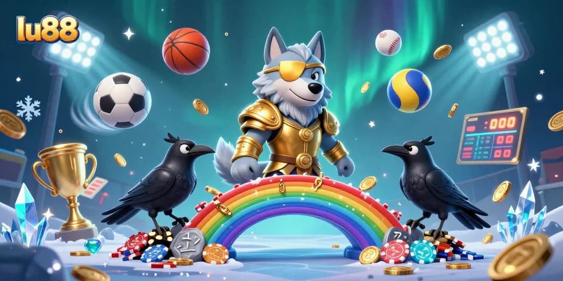 Experience thrilling moments at lu88 with our 3D fantasy casino scene bursting with action and excitement.