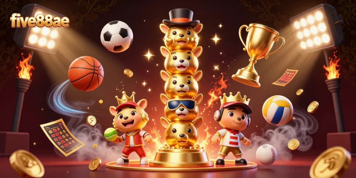 Experience thrilling gaming with five88ae's vibrant totem and dynamic sports betting scene.