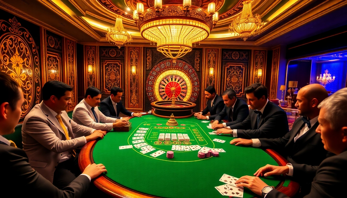 Experience the thrill of high-stakes poker and roulette at bomwin1.it.com's luxury casino.