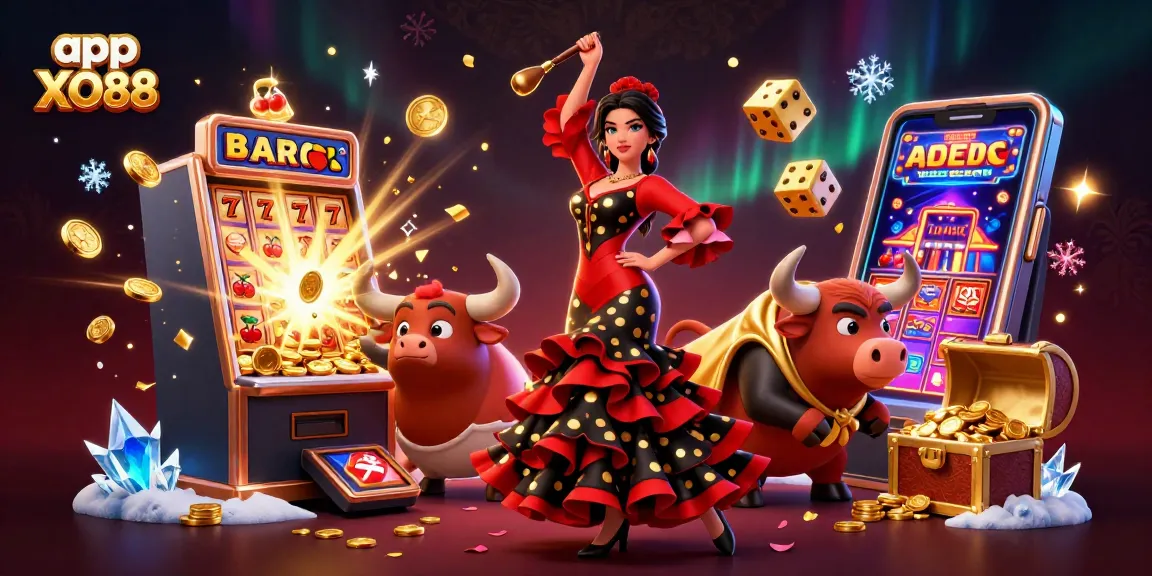Experience app XO88 for thrilling gambling action with dramatic casino elements and vibrant characters.