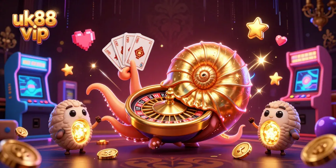 Experience thrilling casino action with uk88 vip as ancient nautilus roulette wheel dominates the scene.