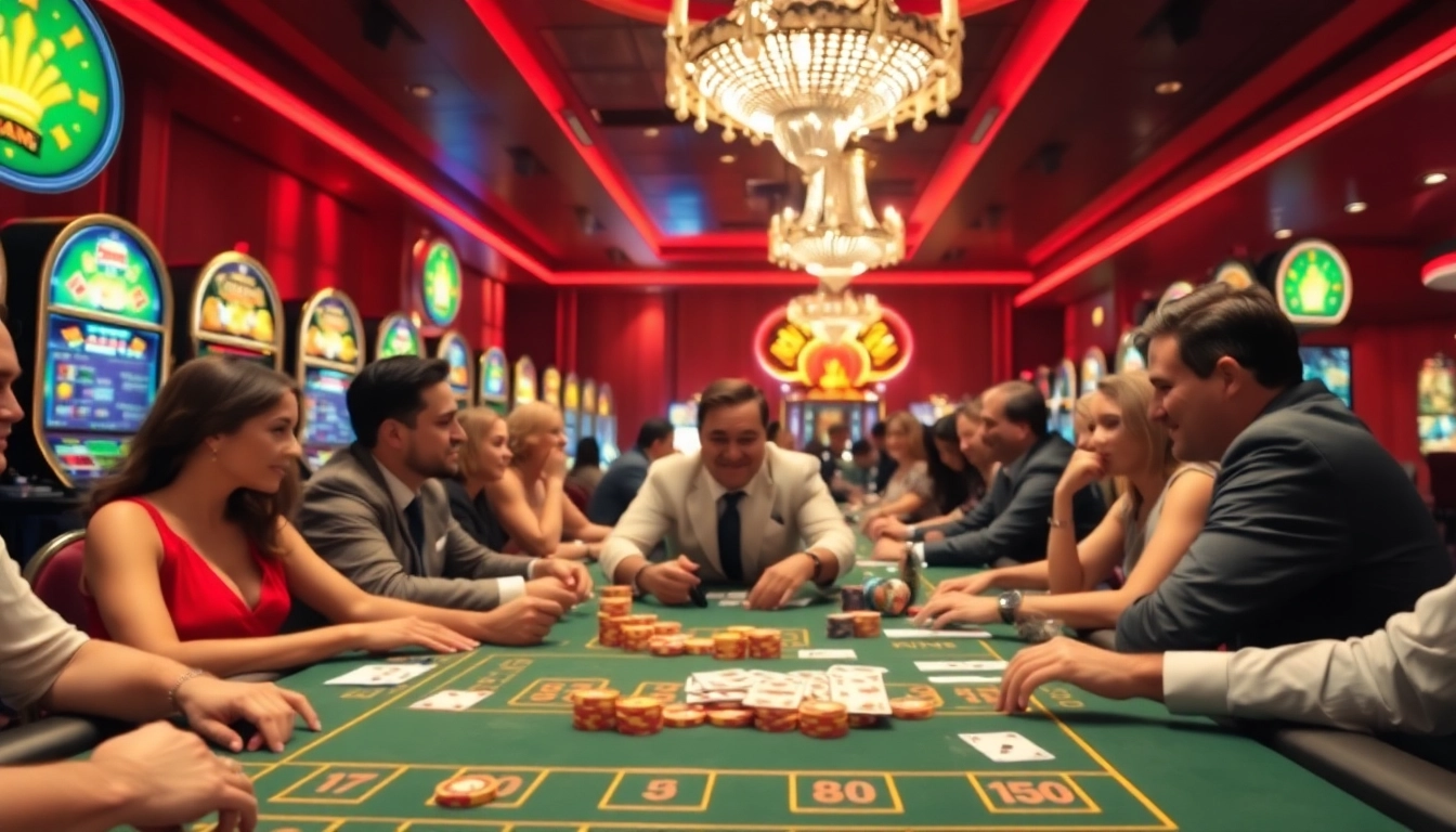 Jouer sur un casino fiable en ligne avec des cartes et des jetons colorés.