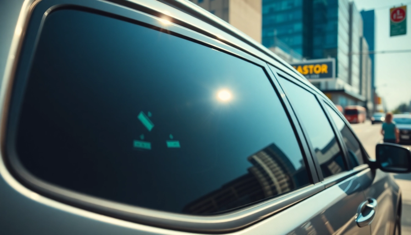 Tinted window on a sleek vehicle in Chattanooga highlighting window tint Chattanooga.