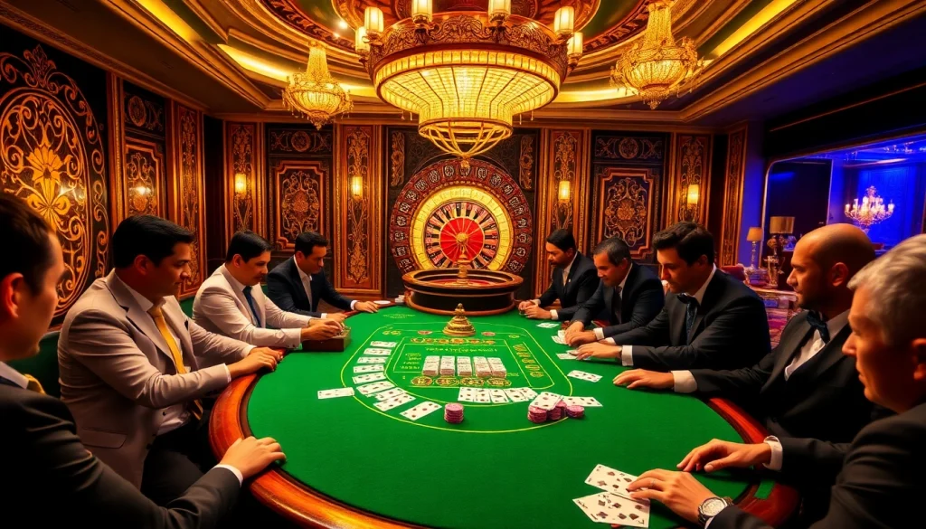 Experience the thrill of high-stakes poker and roulette at bomwin1.it.com's luxury casino.
