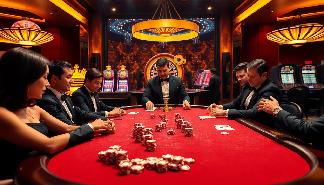 Engage with the excitement of online gambling at link vào 188bet with a luxurious poker scene.