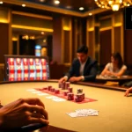 Experience the thrill of uu88 gaming with luxurious tables and vibrant slot machines.