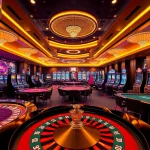 Experience thrilling games at https://mm88.today/ with vibrant online casino visuals, featuring poker tables and slot machines.