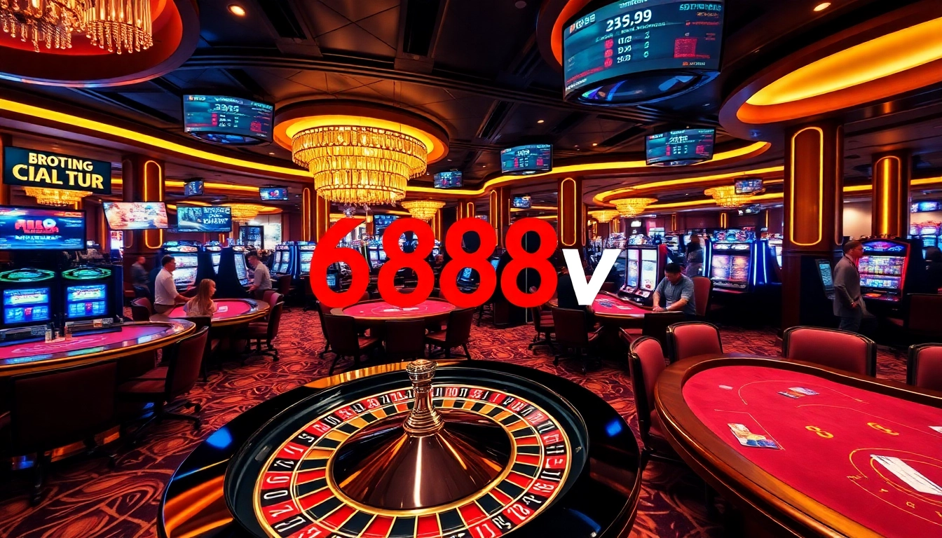 Experience the excitement at 688v with vibrant casino games and betting action.