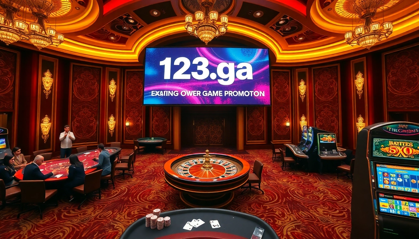 Experience the excitement of 123ga.ink with poker tables and thrilling game promotions.