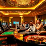 Enjoying thrilling gameplay at Hi88 online casino with vibrant poker tables and exciting slots.