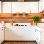 Cabinet Refacing Clearwater FL enhancing a kitchen's aesthetic with smooth, glossy finishes.