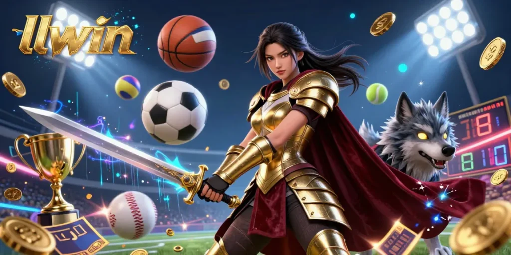 Experience excitement with llwin as you engage in thrilling sports betting with vivid 3D elements.