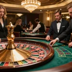 Experience thrilling roulette action at FIVE88 with players engaged in strategic betting.