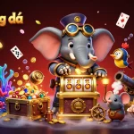 Experience the excitement of tỷ lệ bóng đá while exploring an enchanting steampunk casino scene featuring an elephant engineer.