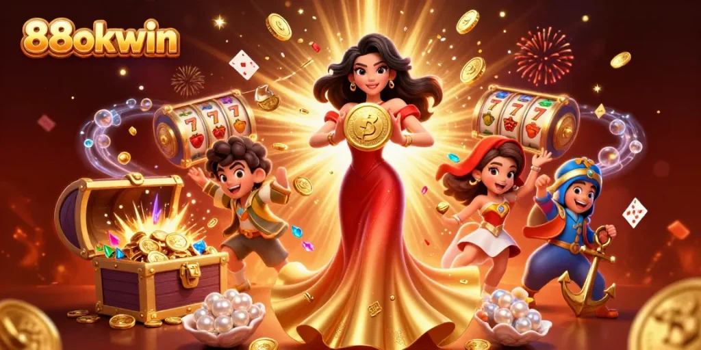 Play and win with excitement at 88okwin's vibrant slot games featuring rewards and rich graphics.