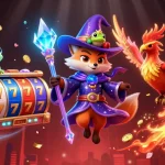Experience thrilling gameplay with NBET's vibrant slot reels, lucky symbols, and magical characters.