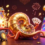 Experience thrilling games with hitclub vin, featuring a giant nautilus roulette wheel and exploding slot machine excitement.