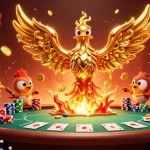 Experience excitement at lu88bet with thrilling casino games and vibrant golden illustrations.