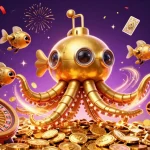 Experience thrilling gameplay with sv88's golden kraken submarine and cascading casino elements.