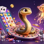 Engage with the thrilling universe of qs88, featuring a Saturn snake as a roulette dealer surrounded by betting mice.