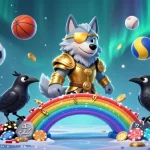 Experience thrilling moments at lu88 with our 3D fantasy casino scene bursting with action and excitement.