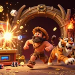 Experience thrilling games at nhà cái du88 with vibrant casino elements and engaging characters.