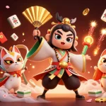 Engage with nha cai ta88 through an exciting 3D illustration of vibrant casino-themed characters.